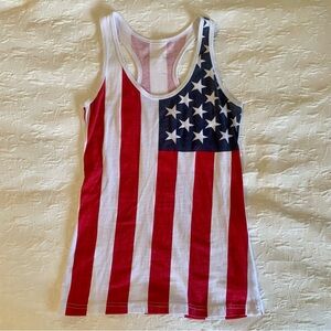 Vintage American Flag Tank Top